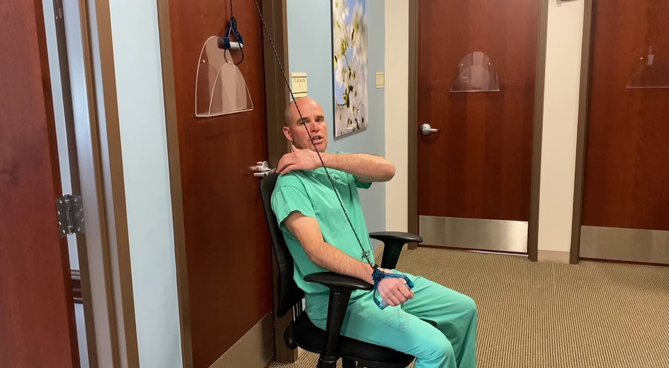 Shoulder Pulley Stretch