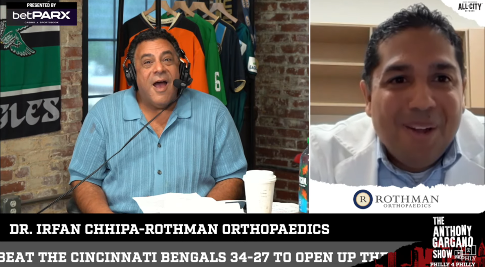 Learning about Hamstring Injuries: Rothman x PHLY - Dr. Irfan Chhipa