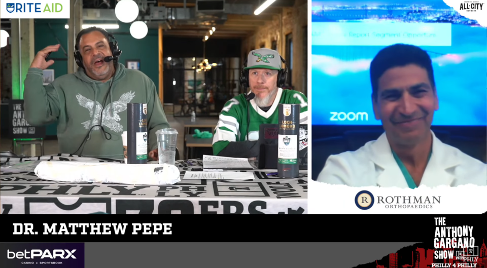 ACL Tears: Rothman x PHLY - Dr. Matthew Pepe
