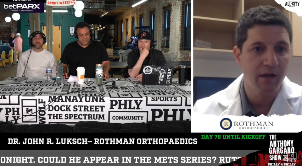 Youth Sport Specialization & Injury Prevention: Rothman x PHLY - Dr. John R. Luksch