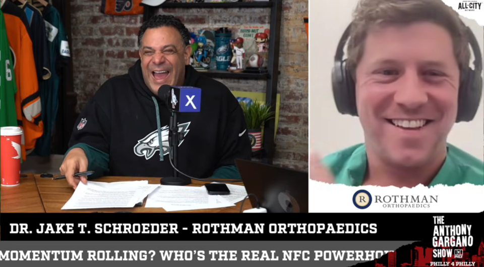 Resting to Avoid Reaggravating Injuries: Rothman x PHLY - Dr. Jake T. Schroeder