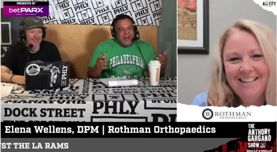 Tackling Turf Toe Injuries: Rothman x PHLY - Dr. Elena Wellens