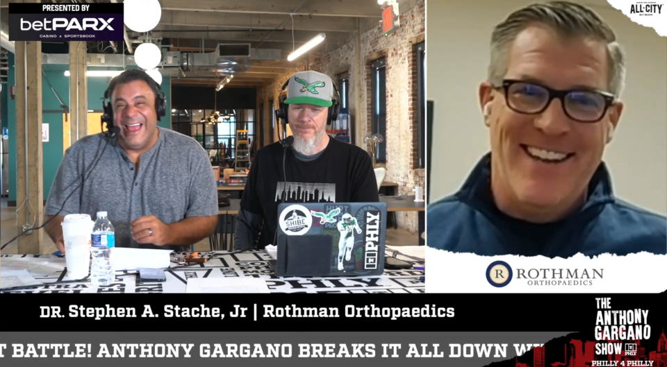 Back Injuries in Lineman: Rothman x PHLY - Dr. Stephen Stache Jr.