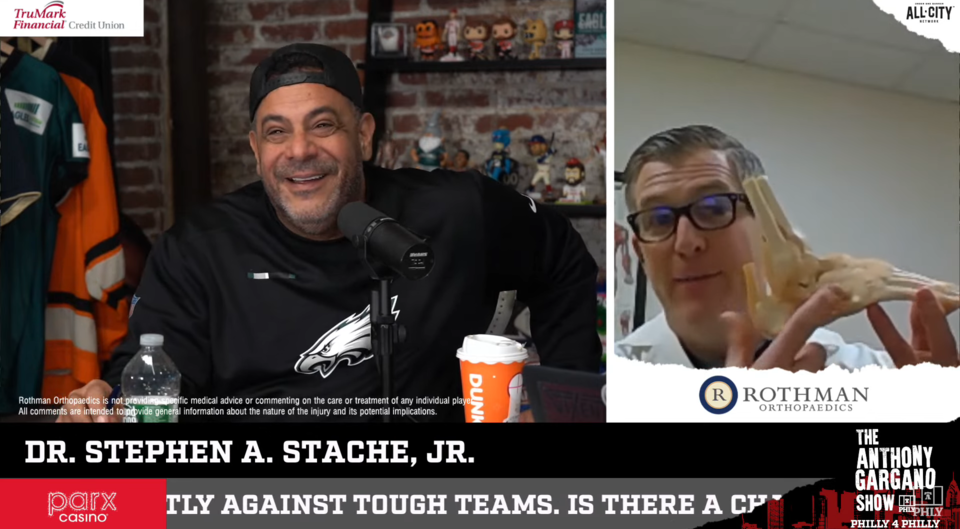 High Ankle Sprain Injuries: Rothman x PHLY - Dr. Stephen Stache, Jr.