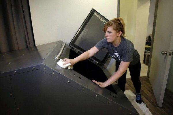 Float spa fans say isolation tanks buoy bodies and minds